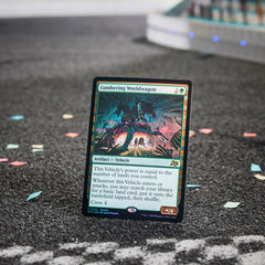 Magic: The Gathering Aetherdrift Bundle card storage box keeps decks organized