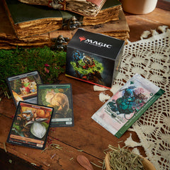 Magic: The Gathering Bloomburrow double-sided tokens ready for battle