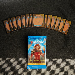 Magic: The Gathering Aetherdrift borderless art card showcases striking artwork for collectors.