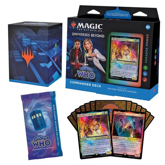 Magic: The Gathering Paradox Power deck artwork inspires epic storytelling at game night.