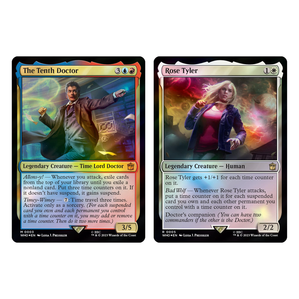 Magic: The Gathering Timey-Wimey planechase cards introduce new locations and effects.