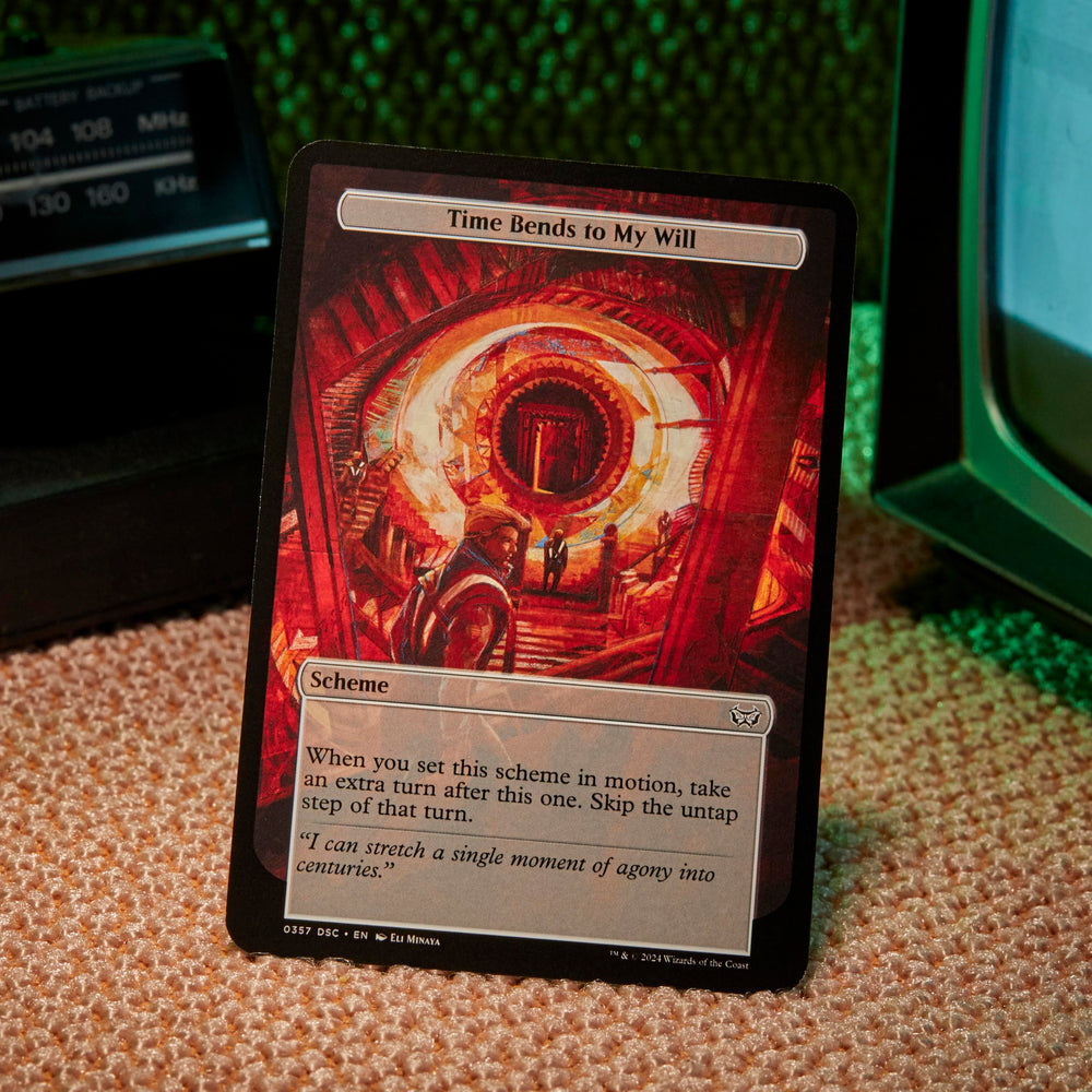Magic: The Gathering Duskmourn strategy insert helps quick deck setup and play planning.