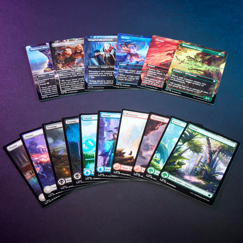 Deck Builder's Guide from the Foundations set for strategy planning