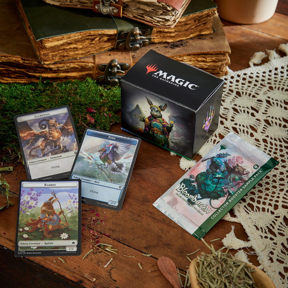 Magic: The Gathering Bloomburrow Peace Offering reference card with quick rules and tips.