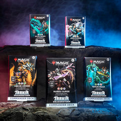 Magic: The Gathering Tarkir Dragonstorm Jeskai Striker deck—fast, spell-heavy play options.