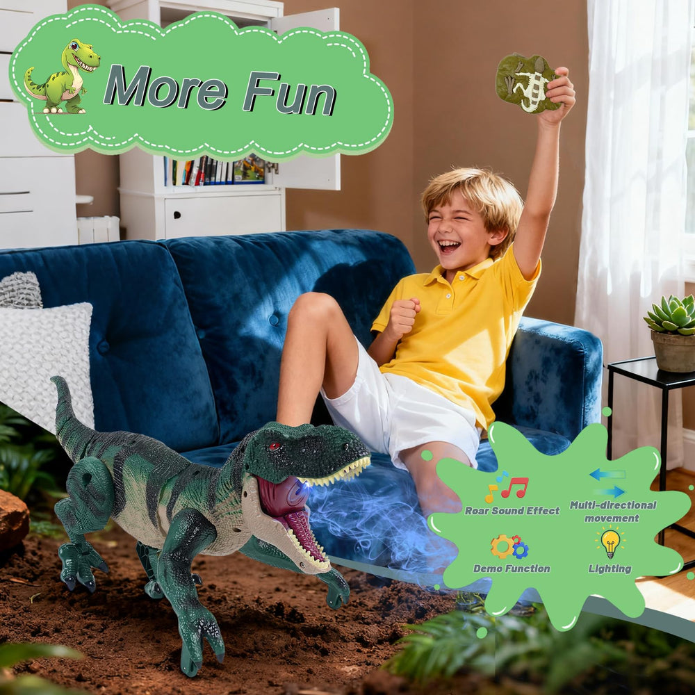 MagicKidz detachable limbs let kids rebuild and customize their dino.