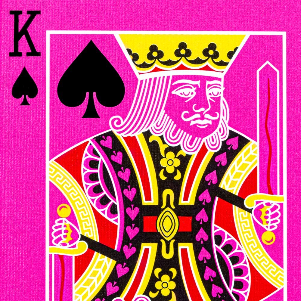 Magic Makers Pink Bicycle Deck suited for gender reveals and breast cancer awareness gifts.