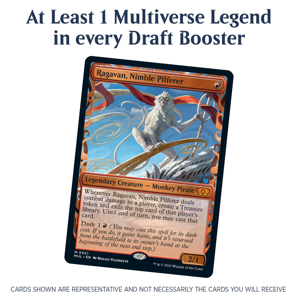 Boosters include tokens and ad cards for immersive MTG gameplay