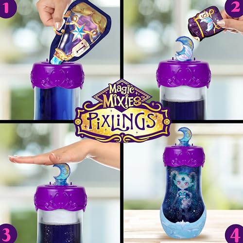 Magic Mixies Marena Ice Mermaid pixling with snowflake gem for display