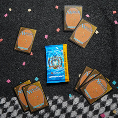 Magic: The Gathering Aetherdrift alternate-border cards add rare visual variety.