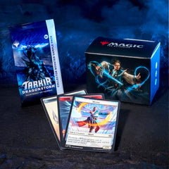Collector Booster Sample Pack with rare and alt-border cards for Tarkir Dragonstorm Jeskai Striker