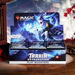 Magic: The Gathering Tarkir Dragonstorm booster contents shown for quick deck building.