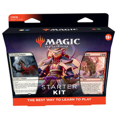 Magic: The Gathering starter kit setup for game night.