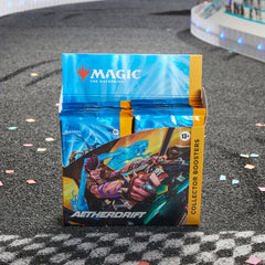 Magic: The Gathering Aetherdrift alternate-border cards add visual variety to your collection.