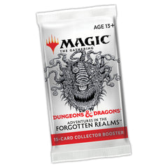 Magic: The Gathering AFR foil mythic borderless planeswalker as centerpiece.