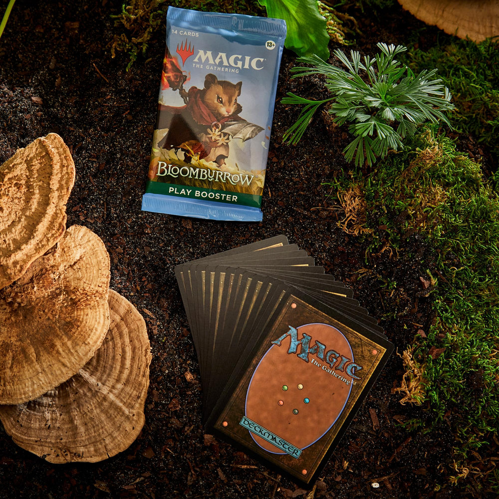Magic: The Gathering Bloomburrow art card with foil signature possibility
