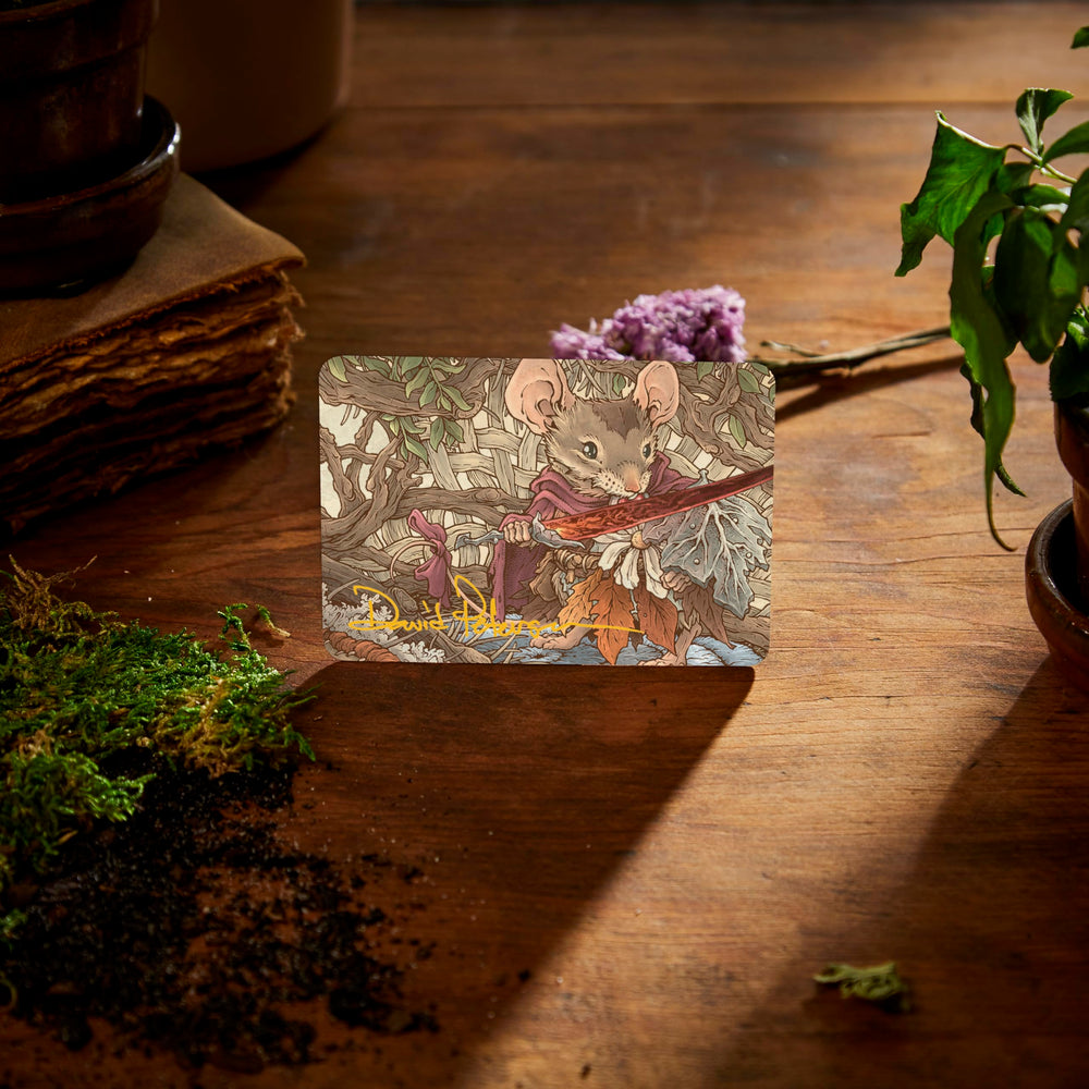 Magic: The Gathering Bloomburrow foil card close-up highlight