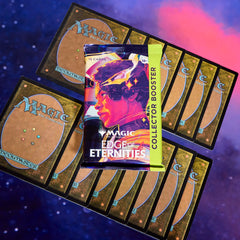 Magic: The Gathering Edge of Eternities image highlighting Galaxy Foil and traditional foils for standout decks