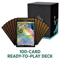 Magic: The Gathering foil-etched display commander card with premium shine for display and collection.
