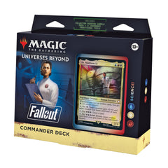 Magic: The Gathering Fallout Science deck cover art for immersive setup.
