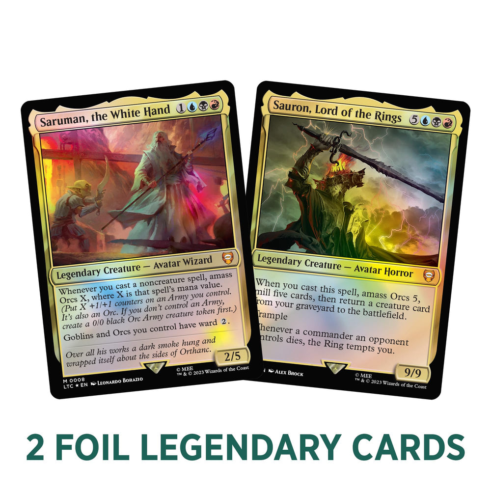 Magic: The Gathering foil-etched Display Commander with bold border art.