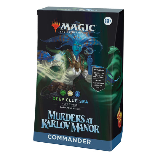 Magic: The Gathering Murders at Karlov Manor cover art with ready-to-play energy.