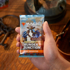 Magic: The Gathering Outlaws Thunder Junction foil borderless mythic hint