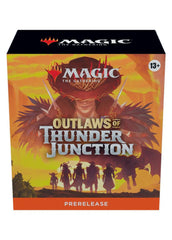 Magic: The Gathering Outlaws of Thunder Junction pack cover for preview excitement and collector interest.