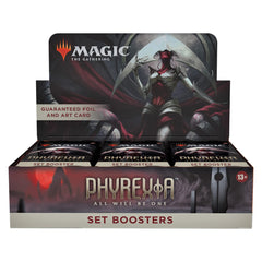 Magic: The Gathering Phyrexia set booster pack art card display