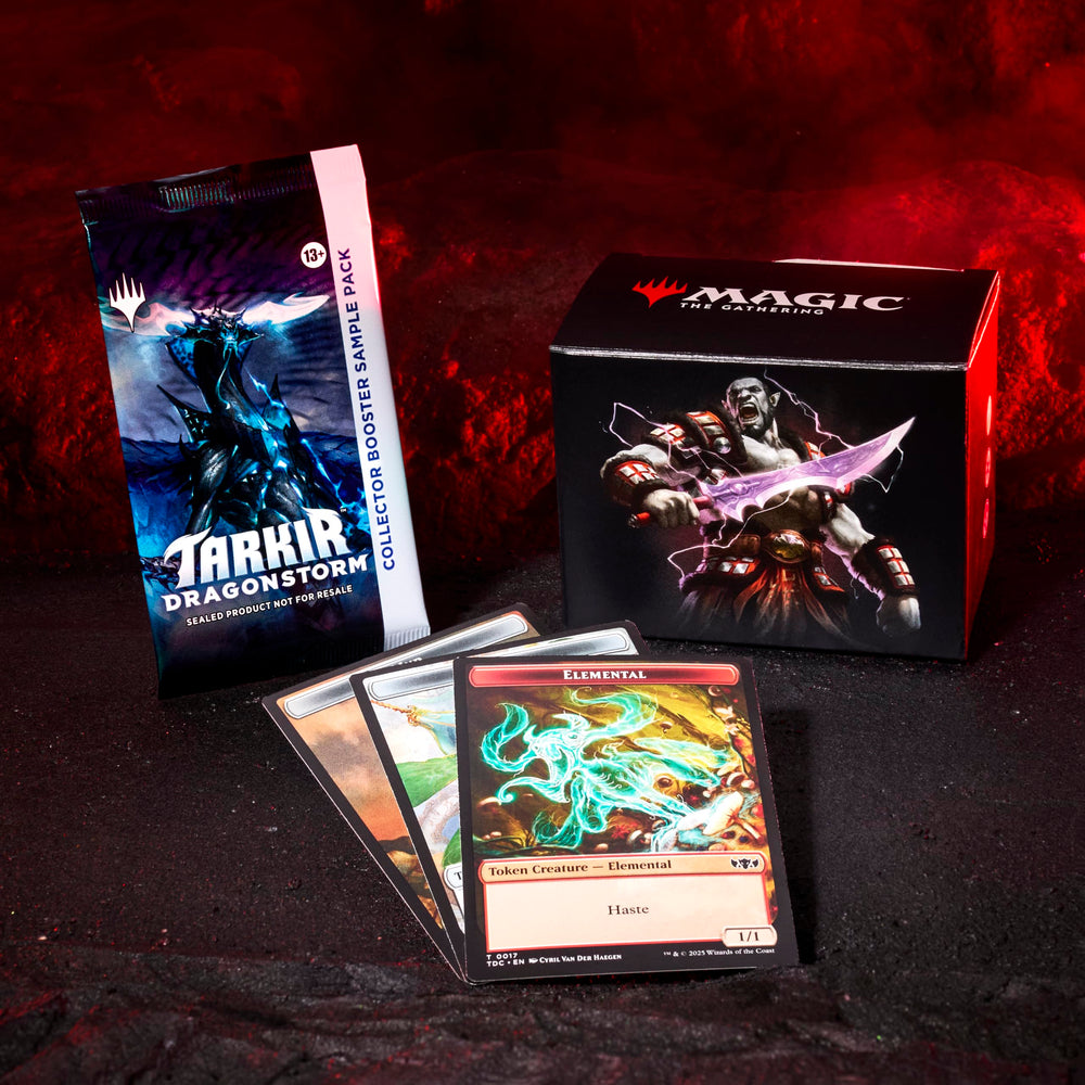 Magic: The Gathering Tarkir Dragonstorm Deck sturdy deck box for organized transport