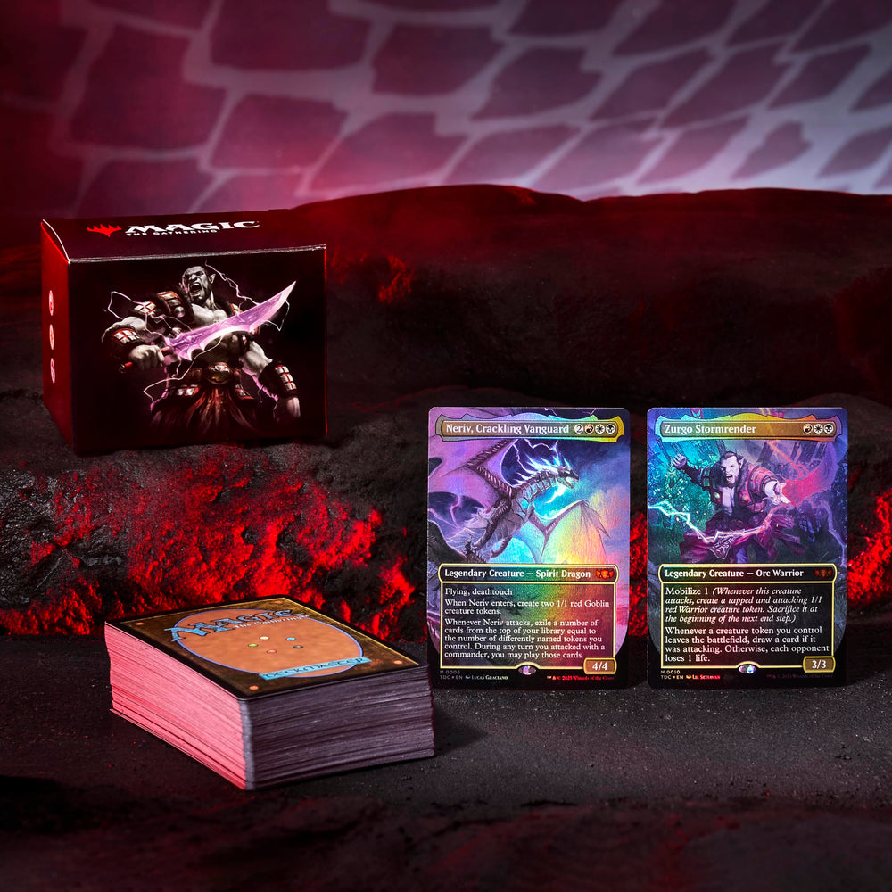 Magic: The Gathering Tarkir Dragonstorm Deck double-sided tokens for dynamic battlefield moments