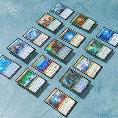 Magic: The Gathering Tricky Terrain reference card helps you recall deck features quickly