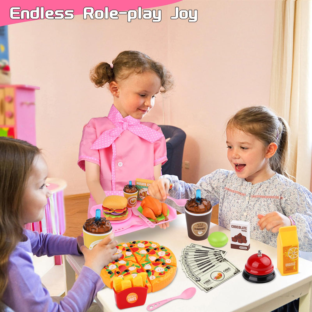 Magic4U fabric-napkin image showcases soft accessories for fine-dining-inspired pretend rituals.