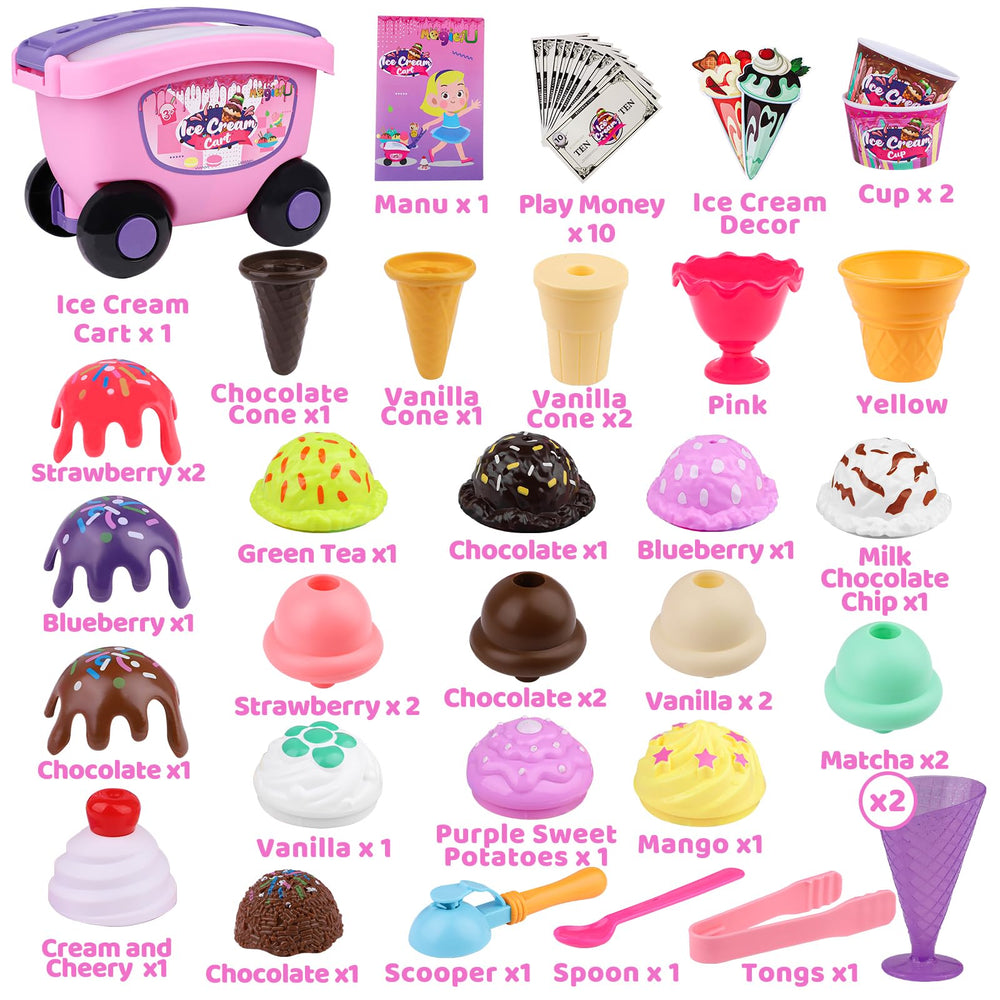 Magic4U toppings shown for creative flavor combos during play