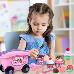 Magic4U wheels and handle let kids push and transport the cart