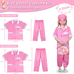 Magic4U doctor kit carry case keeps tools organized during pretend play