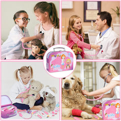 Magic4U toy thermometer and syringe support realistic safety-focused role play