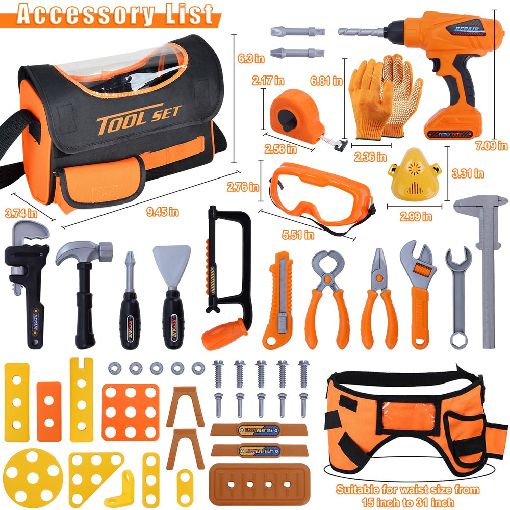 Magic4U hammer and tools arranged for safe, imaginative use.