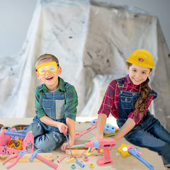 Magic4U screwdriver set helps kids organize and assemble pretend projects.
