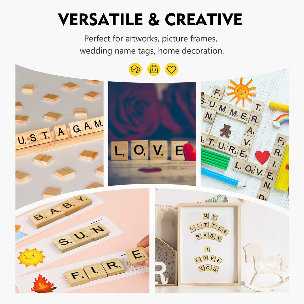 Magicfly letter tiles offer a complete set for craft projects.