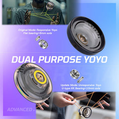 MAGICYOYO K2 value-packed set includes 12 strings, storage bag, bearing tool, axle, and glove.