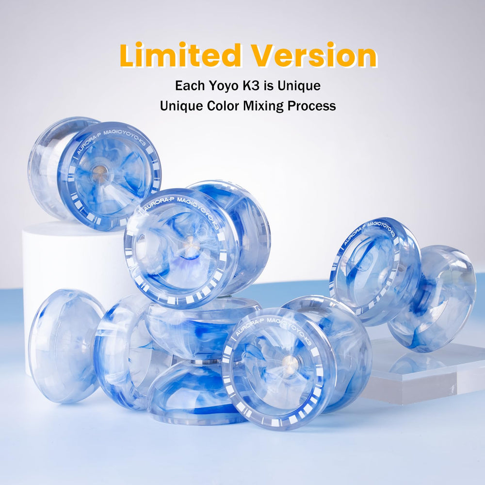 MagicYOYO K3 Aurora-P color variation highlights unique finish for collectible-grade appeal.