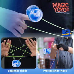 MagicYOYO K3 Aurora-P unresponsive bearing included for advanced tricks.