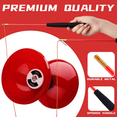 MAGICYOYO Diabolo Pro carbon-hand-sticks provide comfortable grip during sessions.