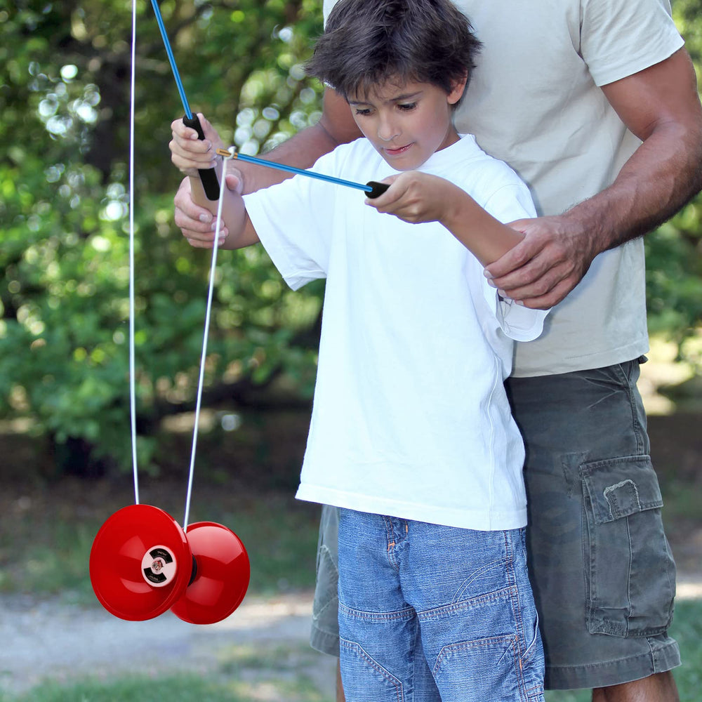 MAGICYOYO Diabolo Pro 150mm width supports balanced loops.