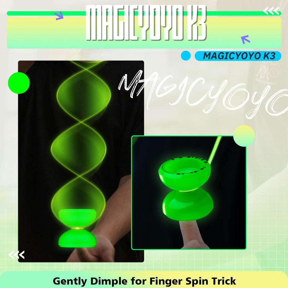 MAGICYOYO K3 Aurora-P clear night visibility supports beginners' progress.