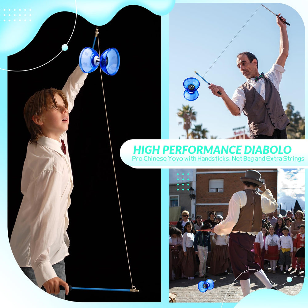 MAGICYOYO Pro adjustable string length supports players of different sizes.