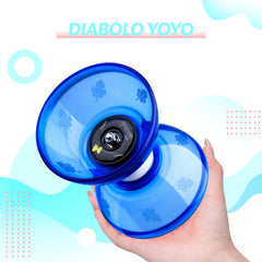 MAGICYOYO Pro blue-cap cushioned sticks enable comfortable grip during tricks.