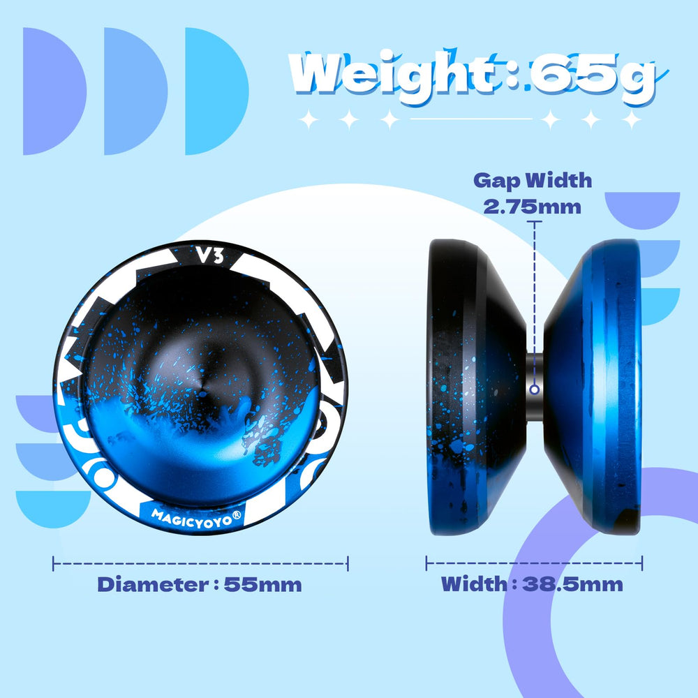 MAGICYOYO V3 axle M4*12 mm shown for reliable unresponsive setup