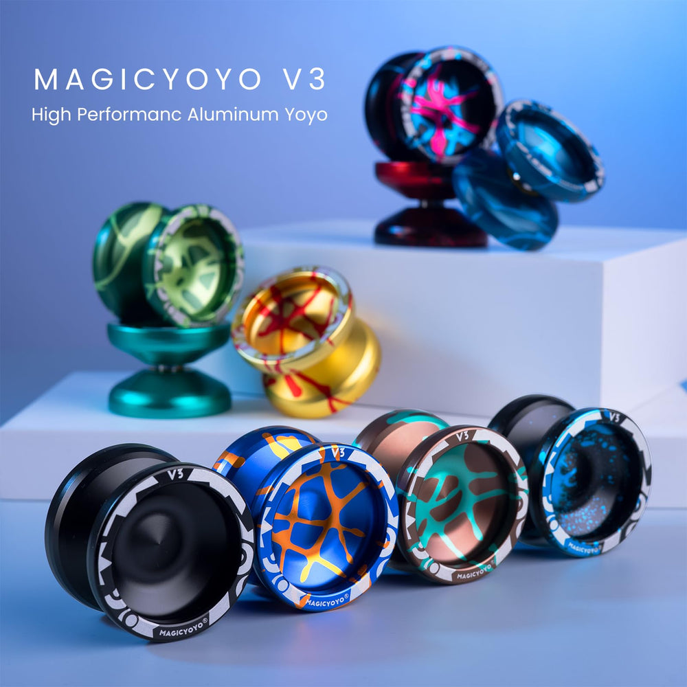 MAGICYOYO V3 flat bearing and 8mm axle ready for versatile play